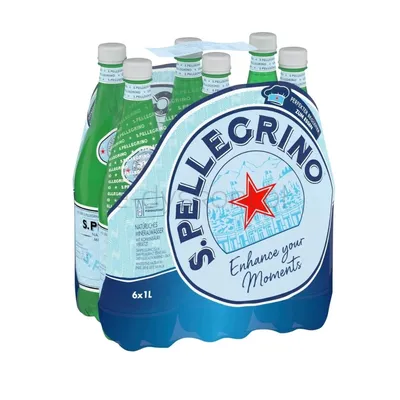 San Pellegrino Naturalna Woda mineralna gazowana 1 l SK