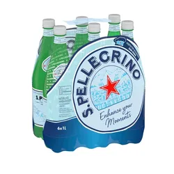 San Pellegrino Naturalna Woda mineralna gazowana 1 l SK