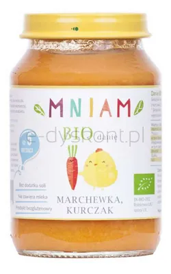 Am-Am Danie Marchewka-Kurczak Od 5 Miesiąca Bio 190 G Mniam