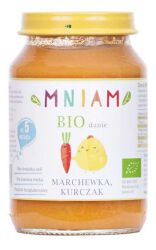 Am-Am Danie Marchewka-Kurczak Od 5 Miesiąca Bio 190 G Mniam