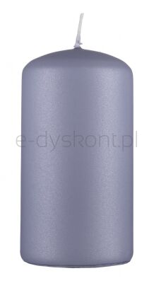 Donau HOME Świeca słupek Standard Lakier, 60x115mm, grafit metaliczny mat