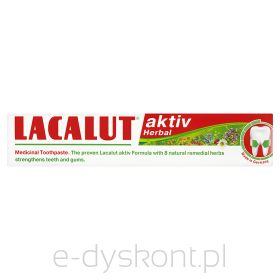 Lacalut Pasta Do Zębów Aktiv Herbal 75 Ml