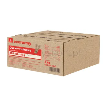 TGE Cukier trzcinowy 200 szt. x 5 g