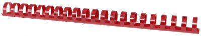 Office Products Grzbiety Do Bindowania  A4 22Mm (210 Kartek), 50 Szt., Czerwony