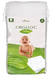 Płatki kosmetyczne dla niemowląt 60szt BIO
