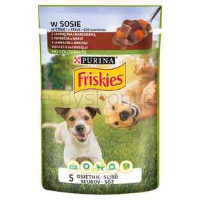 Karma Pies Friskies Adult Jagnięcina 100 G Nestle Sasz