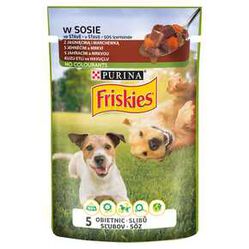 Karma Pies Friskies Adult Jagnięcina 100 G Nestle Sasz