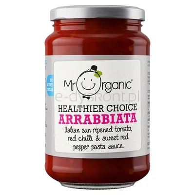 Mr Organic Sos do makaronu chili arrabiata BIO 350 g
