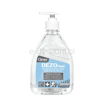 Clinex Żel Dezosept, do dezynfekcji rąk, 500ml