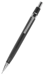 Q-Connect Ołówek automatyczny 0,5mm, czarny, GRATIS - grafity 
