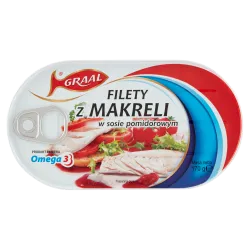Graal Filet Z Makreli W Sosie Pomidorowym 170G