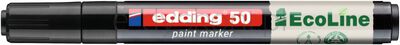 Marker olejowy na bazie wody e-50 EDDING EcoLine, 2-3mm, czarny