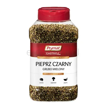 Prymat Pieprz czarny grubo mielony 320g 