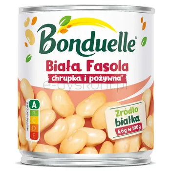 Bonduelle Biała fasola chrupka i pożywna 175/125g