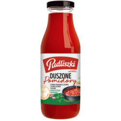 Duszone pomidory - zioła i smak prażonego czosnku 495g