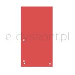 Donau Przekładki Karton 1/3 A4, 235X105Mm, 100Szt., Czerwone  - 2