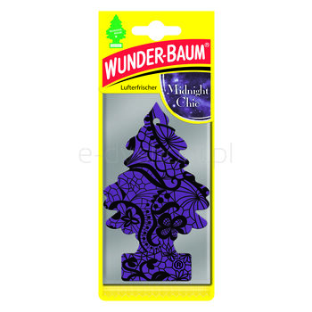 Wunderbaum Odświeżacz Powietrza Choinka Zapachowa Midnight Chick