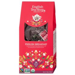 English Tea Shop Herbata English Breakfast 15 Piramidek 45G Bio