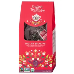 Herbata English Breakfast 15 piramidek 45g BIO