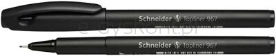 Schneider Cienkopis Topliner 967, 0,4 Mm, Czarny 