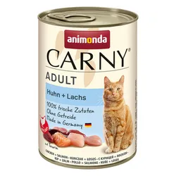 Animonda Carny Adult kurczak + łosoś 400g