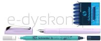 Schneider Zestaw Pióro Wieczne Ceod Colour, Wymazywacz, Naboje 6 Szt., Mix Kolorów, Blister  - 6