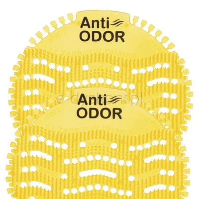 Anti-Odor Wkładki zapachowe do pisuarów Pro, Citrus, 2 szt., żółte