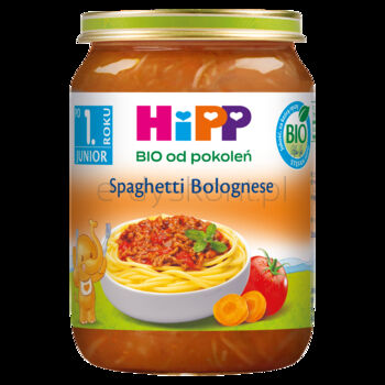 Hipp, Spaghetti Bolognese Bio, 250 G