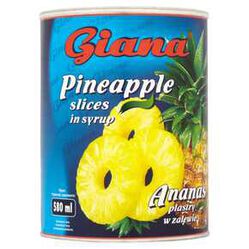 Ananas Giana Plastry 580 Ml