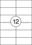 Office Product Etykiety 105x48mm, białe, 100 ark.  - 2