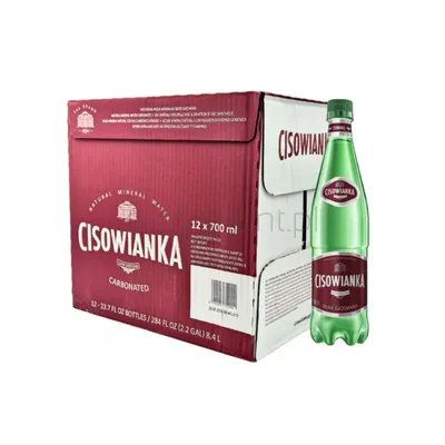 Cisowianka Woda Mineralna silnie gazowana, PET 700ml SK