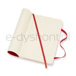 Moleskine Notes Classic P (9x14cm), w linie, miękka oprawa, 192 strony, czerwony - 4