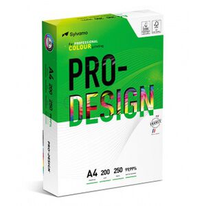 Pro-Design Fsc Papier kserosatynowany, klasa A++, A4, 168CIE, 200gsm, 250 ark.