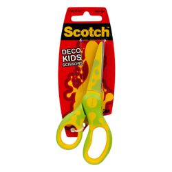 Scotch Nożyczki Dla Dzieci (Deco), 13Cm, Ergonomiczne, Blister, Mix Kolorów