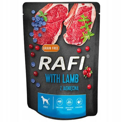Karma Pies Rafi Jagnięcina-Borów-Żurwina 300 G Dnp Sasz