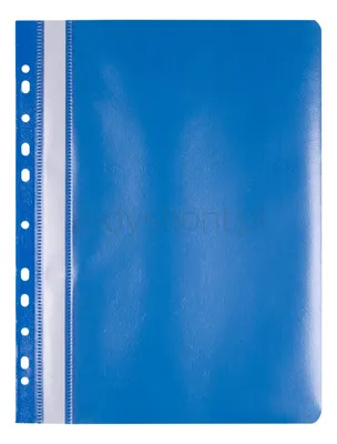 Office Products Skoroszyt, Pp, A4, Miękki, 100/170Mikr., Wpinany, Niebieski