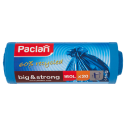 Paclan Big&Strong Worki Na Śmieci 160L 20Szt.