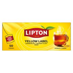 Lipton Herbata Yellow Label 50tb