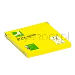 Q-Connect Bloczek Samoprzylepny Brilliant, 76X76Mm, 1X80 Kart., Żółty - 2