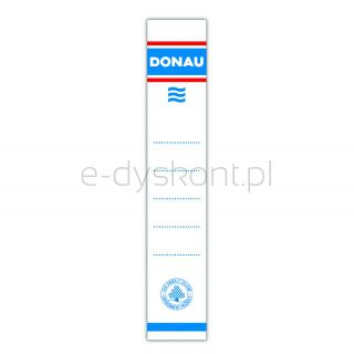 Donau Etykiety wsuwane do segregatora 28x153mm, dwustronne, 20szt. [BIURO]
