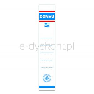 Donau Etykiety wsuwane do segregatora 28x153mm, dwustronne, 20szt.