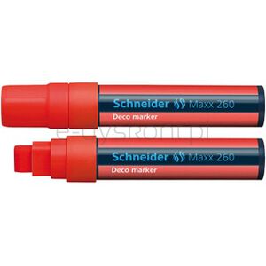 Schneider Marker kredowy Maxx 260 Deco, 5-15mm, czerwony