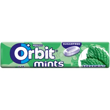 Orbit Guma do żucia Spearmint Mints 16 Sztuk/28G