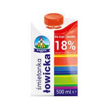 Łowicz Śmietanka UHT18% 500Ml 