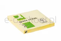 Q-Connect Bloczek Samoprzylepny, 76X76Mm, 1X100 Kart., Jasnożółty  - 3