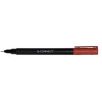q-Connect Marker do płyt CD/DVD S, 0,4mm (linia), czerwony [BIURO]