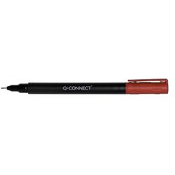 q-Connect Marker do płyt CD/DVD S, 0,4mm (linia), czerwony