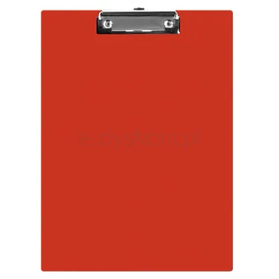 Q=Connect Clipboard Deska, Pvc, A5, Czerwony
