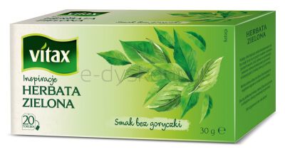 Vitax Herbata Inspiracje Zielona 20 Torebek X 1,5G