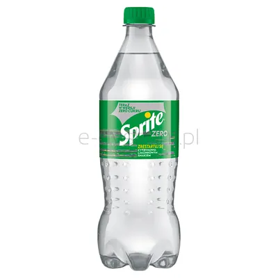 Sprite Zero cukru cytrynowo-limonkowy smak 850 ml SK